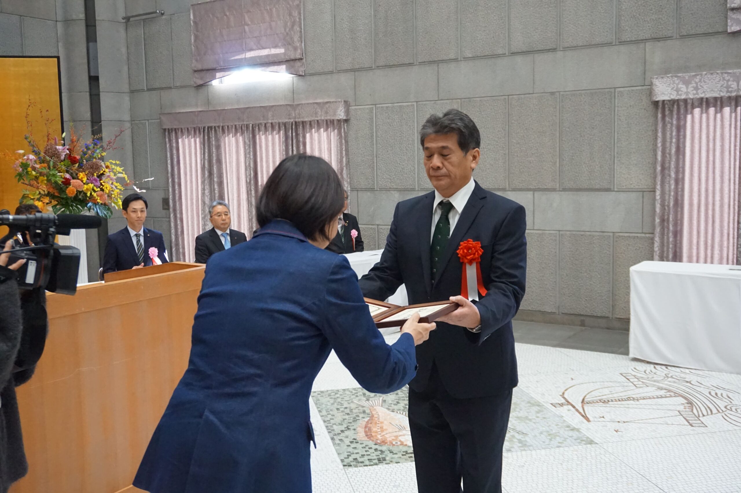 【倉敷市より「老舗企業」として感謝状をいただきました】